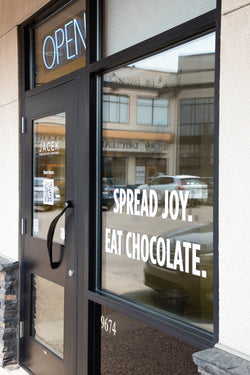 Image of JACEK Crestwood front door with signage